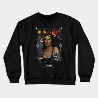 Rebellious Modern Streetwear Crewneck Sweatshirt